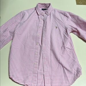 Polo Ralph Lauren Pink Checkered Men's Shirt